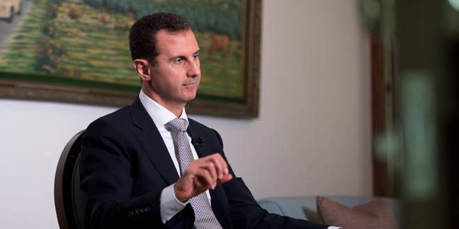 رايبورن دفعنا بشار الأسد نحو حل غير عسكري