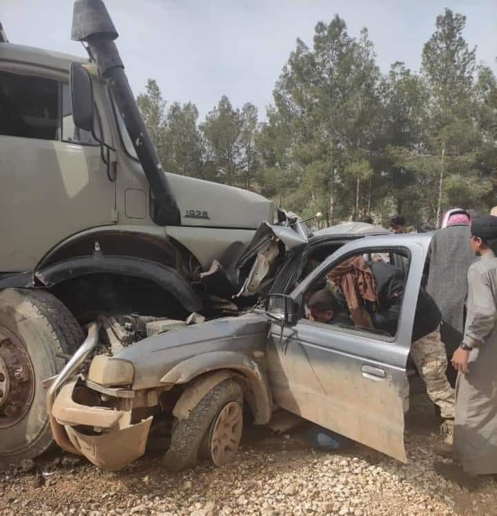 توفيت ثلاث سيدات وأصيب ثلاثة آخرون بجروح جراء حادث مروري مروع وقع اليوم الأربعاء في ريف حلب الغربي.