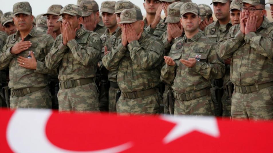 أعلنت وزارة الدفاع التركية مقتل جنود لها، في منطقة عفرين ضمن منطقة عمليات غصن الزيتون بريف حلب الشمالي.